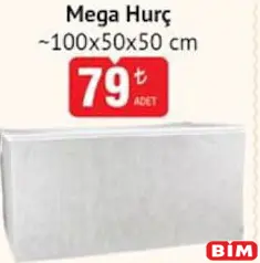MEGA HURÇ 100X50X50 CM